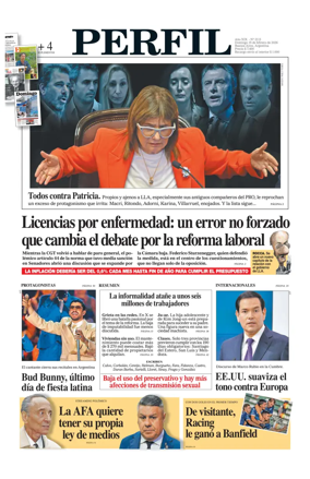 Cover of Perfil (Domingo)