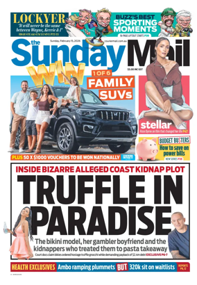 Cover of The Courier-Mail