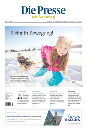 Cover of Die Presse am Sonntag