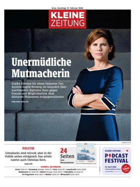 Cover of Kleine Zeitung Steiermark