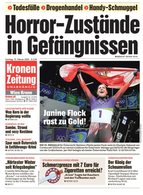 Cover of Kronen Zeitung