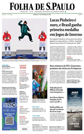 Cover of Folha de S.Paulo