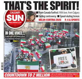 Cover of Calgary Sun