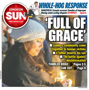 Cover of Edmonton Sun