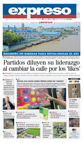 Cover of Diario Expreso