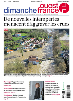 Cover of Dimanche Ouest France (Loire-Atlantique)