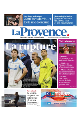 Cover of La Provence Salon-de-Provence / Pays salonais