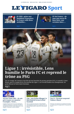 Cover of Le Figaro Sport
