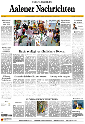 Cover of Aalener Nachrichten