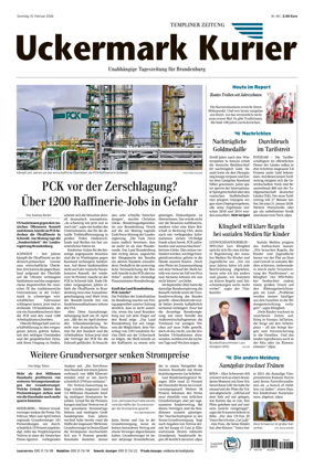 Cover of Templiner Zeitung