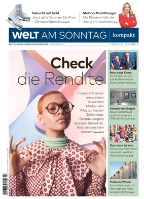 Cover of Welt am Sonntag - kompakt