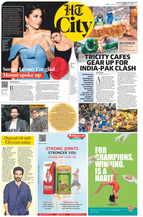 Cover of Hindustan Times (Chandigarh) - City