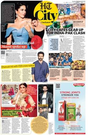 Cover of Hindustan Times (Lucknow) - Live