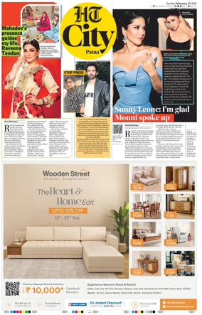 Cover of Hindustan Times (Patna) - Live