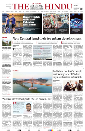 Cover of The Hindu - International