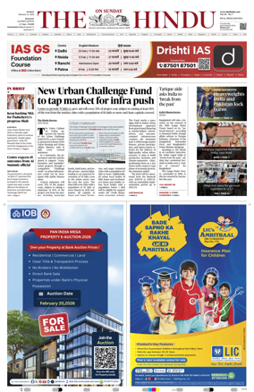 Cover of The Hindu (Kolkata)