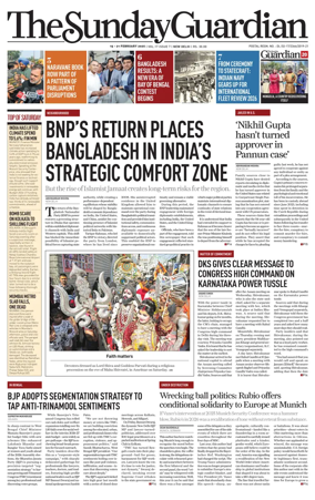 Cover of The Sunday Guardian