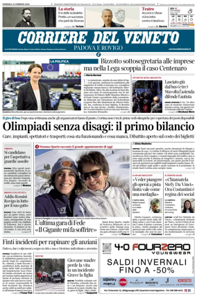Cover of Corriere del Veneto (Padova e Rovigo)