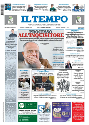 Cover of Il Tempo (Nazionale)