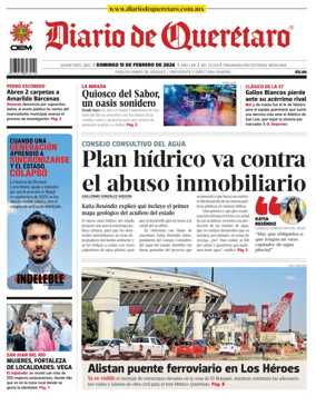 Cover of Diario de Queretaro