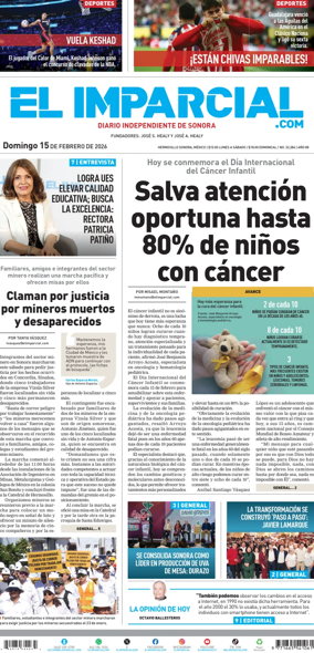 Cover of El Imparcial