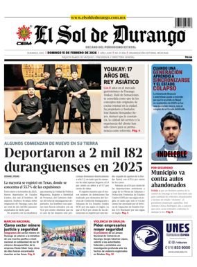 Cover of El Sol de Durango