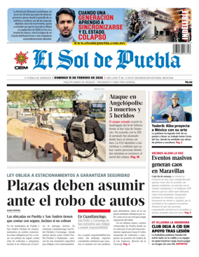 Cover of El Sol de Puebla