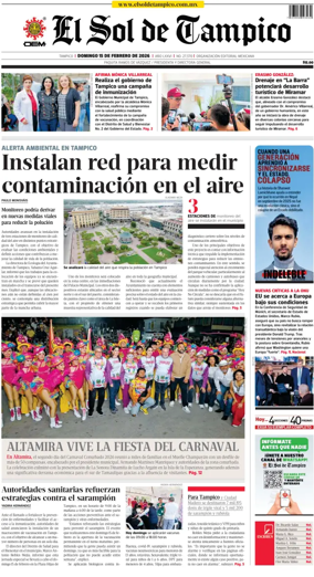 Cover of El Sol de Tampico