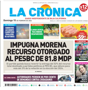 Cover of La Cronica