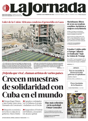 Cover of La Jornada