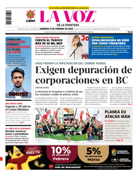 Cover of La Voz de la Frontera