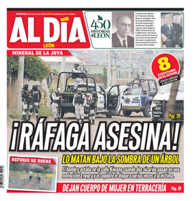 Cover of Periodico Al Dia (Leon)