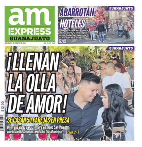 Cover of Periodico AM Express (Guanajuato)
