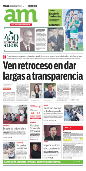 Cover of Periodico AM (Leon)
