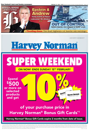 Cover of Herald on Sunday