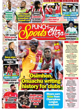 Cover of Punch Sports Extra