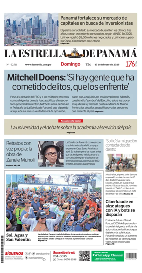 Cover of La Estrella de Panama