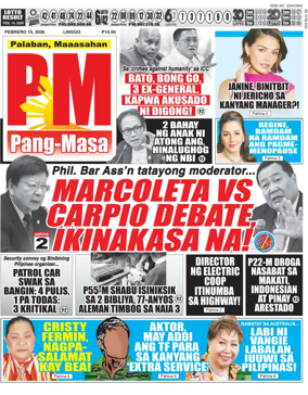 Cover of PM Pang-Masa