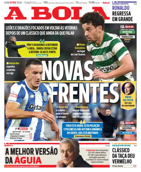 Cover of A BOLA (Portuguese)