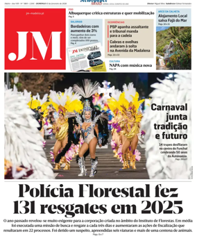 Cover of Jornal Madeira