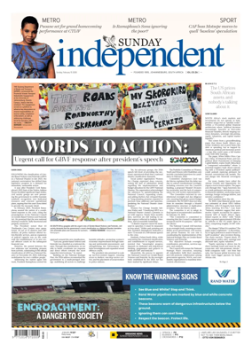 Cover of The Sunday Independent