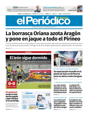 Cover of El Periodico Aragon