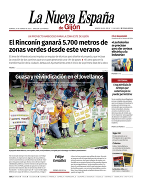 Cover of La Nueva Espana (Gijon)