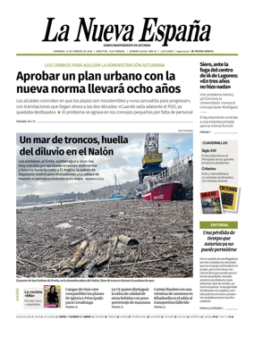 Cover of La Nueva Espana (Oriente)