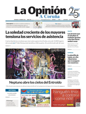 Cover of La Opinion de A Coruna