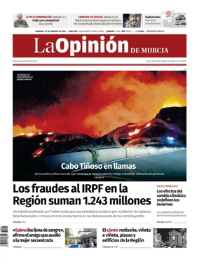 Cover of La Opinion de Murcia