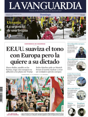 Cover of La Vanguardia (1st Edition)