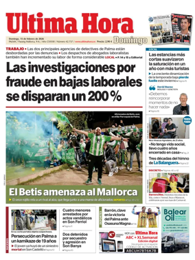 Cover of Ultima Hora