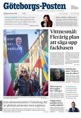 Cover of Goteborgs-Posten