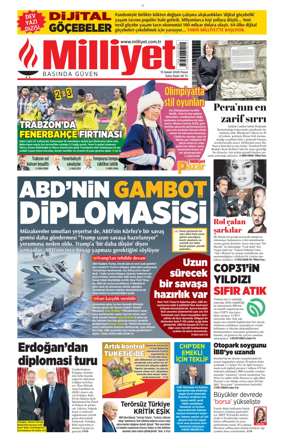 Cover of Milliyet
